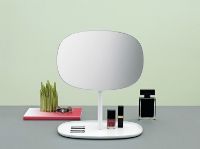 Billede af Normann Copenhagen Flip Mirror H: 34,5 cm - White  