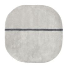 Billede af Normann Copenhagen Oona Carpet 140x140 cm - Grey  