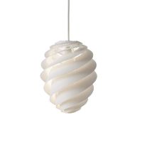 Billede af Le Klint 1312S Swirl 2 Pendel Small Ø: 18 cm - Hvid