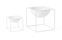 Billede af Audo Copenhagen Kubus Bowl Lille 14x14 cm - Hvid