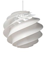 Billede af Le Klint 1313L Swirl 3 Pendel Large Ø: 65 cm - Hvid
