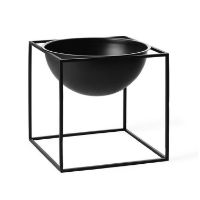 Billede af Audo Copenhagen Kubus Bowl Stor 23x23 cm - Sort