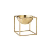 Billede af Audo Copenhagen Kubus Bowl Lille 14x14 cm - Messing 