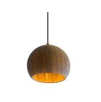 Billede af Brdr. Krüger Lune Pendel Ø: 14 cm - Røget Olieret Eg