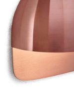 Billede af Le Klint Facet Baseplade S H: 8 cm - Kobber OUTLET