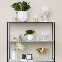 Billede af Audo Copenhagen Kubus Bowl Stor 23x23 cm - Messing