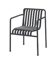 Billede af HAY Palissade Dining Armchair H: 80 cm - Anthracite