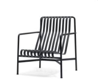 Billede af HAY Palissade Lounge Chair High SH: 38 cm - Antrachite