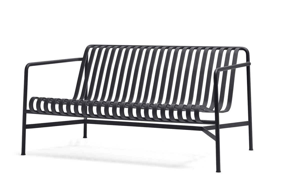 Billede af HAY Palissade Lounge Sofa L: 139 cm - Anthracite 