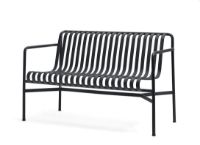 Billede af HAY Palissade Dining bench L: 128 cm - Anthracite 