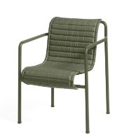 Billede af HAY Palissade Dining Armchair Quilted Cushion 103,5x44,5 cm - Olive