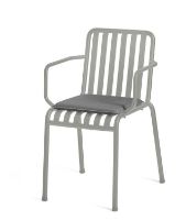 Billede af HAY Palissade Chair & Armchair Seat Cushion 37x37 cm - Anthracite 