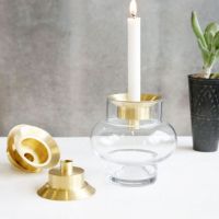 Billede af House Doctor House  LID indsats til lys Ø: 10,5 cm - Messing  OUTLET