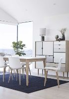 Billede af Andersen Furniture TAC Spisebordsstol SH: 46 cm - Hvid Plast