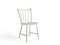 Billede af HAY Børge Mogensen J41 Spisebordsstol SH: 44,5 cm - White Lacquered Beech 