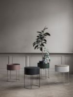 Billede af Ferm Living Plant Box Round  Ø: 40 cm - Black