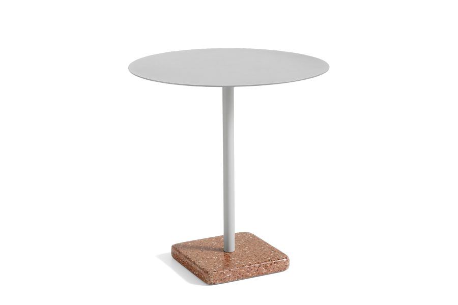 Billede af HAY Terrazzo Table Ø: 70 cm - Red Terrazzo 