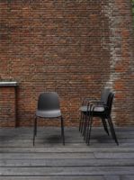 Billede af HAY 13Eighty Chair SH: 46 cm - Soft Black OUTLET