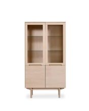 Billede af Skovby Vitrine SM307 98 x 182 cm - Naturolieret Eg