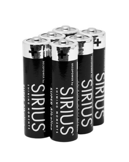 Billede af Sirius AA Decopower by Sirius 6stk Batterier FORUDBESTIL: MARTS 2026