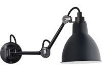Billede af DCW Editions Lampe Gras N204 Væglampe L: 22cm - Sort/Sort