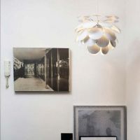 Billede af Lampefeber Discoco Pendel Ø: 53 cm - Hvid