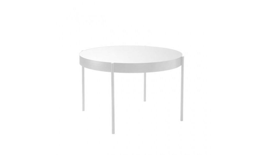 Billede af Verpan Series 430 Bord Ø: 120 cm - Hvid 