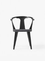 Billede af &Tradition SK2 In Between Chair - Black Lacquered Oak/Fiord 191