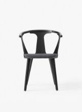 Billede af &Tradition SK2 In Between Chair - Black Lacquered Oak/Fiord 191