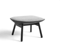 Billede af HAY Uchiwa Skammel H: 39cm - Sort lakeret eg/Hallingdal 126 Sierra SI1001