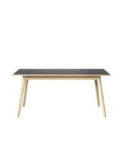 Billede af FDB Møbler Spisebord Poul M. Volther C35B 82x160 cm - Eg/Nero Sort 