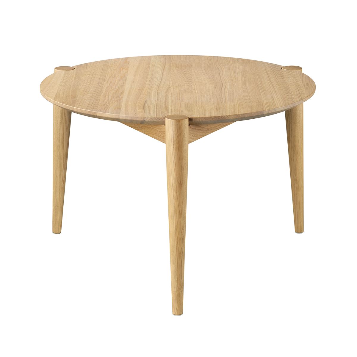 Billede af FDB Møbler D102 Søs Sofabord Ø: 55 cm - Natur Eg