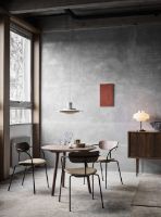 Billede af &Tradition SK3 In Between Dining Table Ø: 90 cm - Smoked Oiled Oak