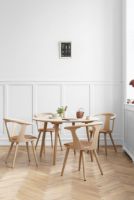 Billede af &Tradition SK4 In Between Dining Table Ø: 120 cm - Oiled Oak