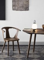 Billede af &Tradition SK4 In Between Dining Table Ø: 120 cm - Smoked Oiled Oak