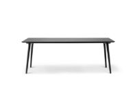 Billede af &Tradition SK5 In Between Dining Table 200x90 cm - Black Lacquered Oak
