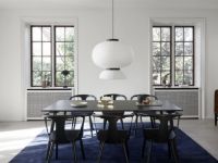 Billede af &Tradition SK5 In Between Dining Table 200x90 cm - Black Lacquered Oak