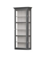 Billede af Lindebjerg Design Classic V4 Vitrineskab Højrehængt Dør 70x170 cm - Anthracite