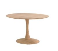 Billede af Snedkergaarden Nanna Ditzel Trisse Sofabord ND 112 Ø: 75 cm - Olieret Eg