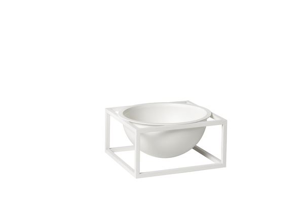 Billede af Audo Copenhagen Kubus Bowl Centerpiece Lille Ø: 14 cm - Hvid