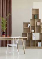 Billede af FDB Møbler J46S Poul M. Volther Stol SH: 45 cm - Hvid 