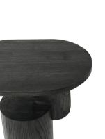 Billede af Ferm Living Insert Side Table 34x49 cm  - Black Stained