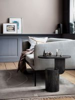 Billede af Ferm Living Insert Side Table 34x49 cm  - Black Stained