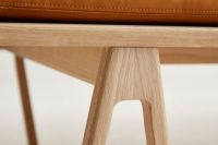 Billede af WOUD Level Daybed L: 190 cm - Eg/Cognac Læder