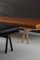 Billede af WOUD Level Daybed L: 190 cm - Eg/Cognac Læder