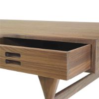 Billede af Snedkergaarden Nanna Ditzel ND93 Skrivebord m. 3 skuffer B: 145 cm - Valnød