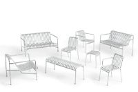 Billede af HAY Palissade Bench L: 120 cm -  Hot Galvanised Steel 