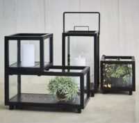 Billede af Cane-line Outdoor Lightbox Rektangulær H: 22 cm - Lava Grey