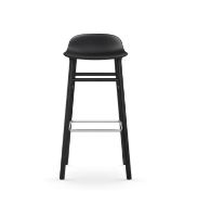 Billede af Normann Copenhagen Form Barstol SH: 75cm - Sort/Sort Eg