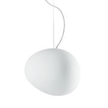 Billede af Foscarini Gregg Pendel Medium LED Retrofit H: 26cm - Hvid  